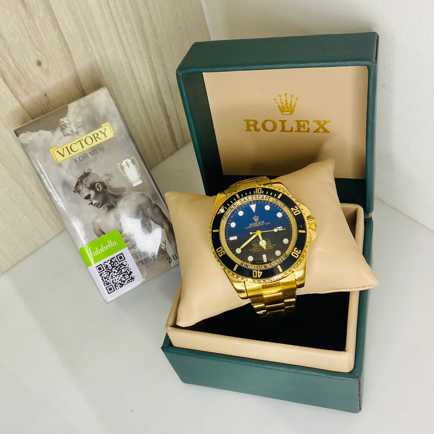 RELOJ ROLEX + PERFUME