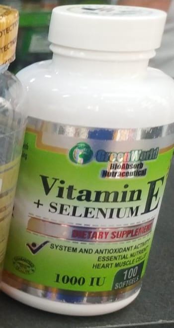 Vitamina E  x 100 capsulas